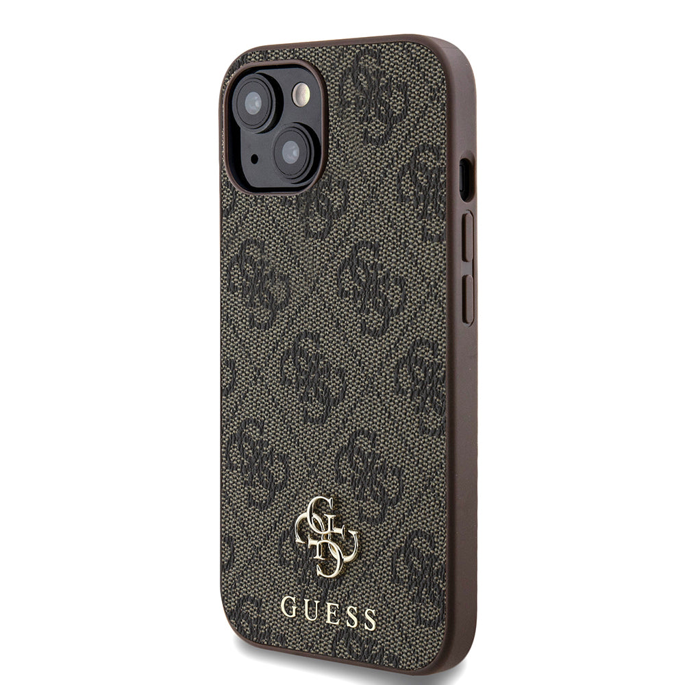 Guess iPhone 15 Orjinal Lisanslı M-safe Şarj Özellikli Small 4G Classic Kılıf Guess iPhone 15 Orjinal Lisanslı M-safe Şarj Özellikli Small 4G Classic Kılıf
